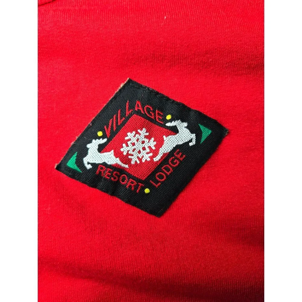Vintage Oshkosh S Girls‎ Snap Button Cardigan Red Made In USA Custom Patch